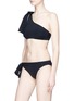 Figure View - Click To Enlarge - ARAKS - 'Phoebe' one-shoulder tie bikini top