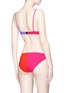 Back View - Click To Enlarge - ARAKS - 'Enel' colourblock bikini bottoms
