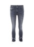 Main View - Click To Enlarge - R13 - 'Jenny' frayed layered cuff jeans