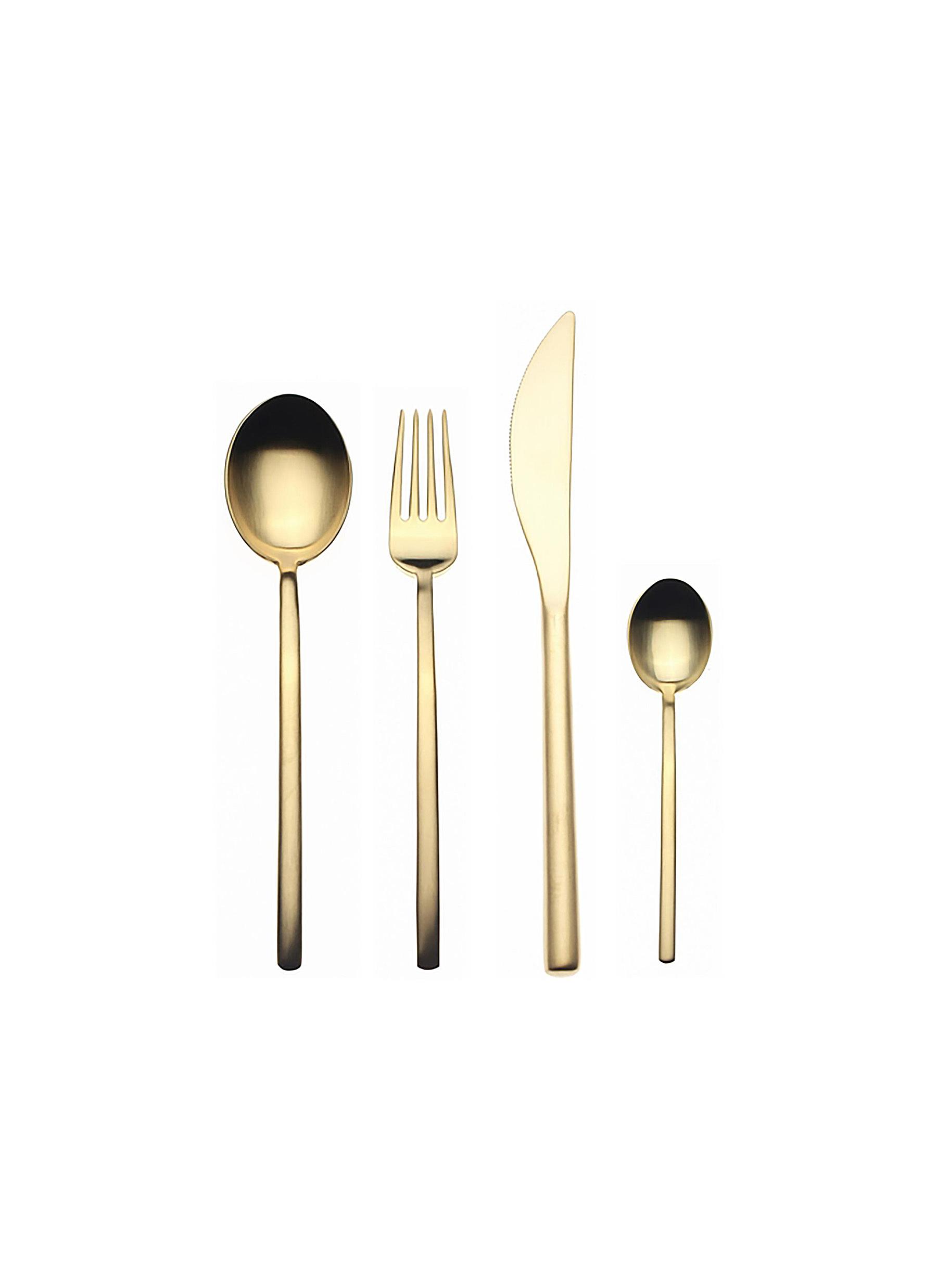 Due 24-piece cutlery set - Ice Oro