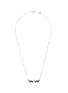 Main View - Click To Enlarge - BAO BAO WAN - Bat' diamond sapphire 18k white gold pendant necklace