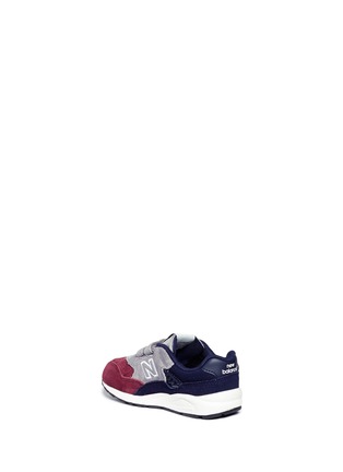 Figure View - Click To Enlarge - NEW BALANCE - '580' colourblock suede toddler sneakers