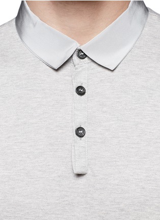 Detail View - Click To Enlarge - LANVIN - Piqué polo shirt