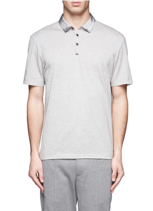 Main View - Click To Enlarge - LANVIN - Piqué polo shirt