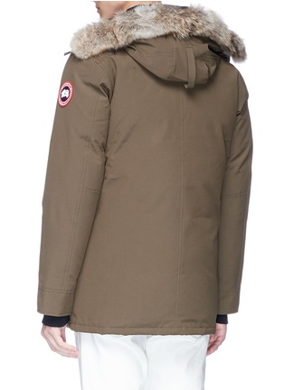 Back View - Click To Enlarge - CANADA GOOSE - 'Chateau' fur trim down padded parka