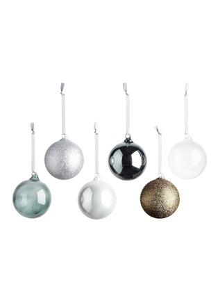 Main View - Click To Enlarge - CHERRY SWEET X LANE CRAWFORD - Silver baubles pack
