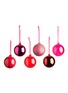 Main View - Click To Enlarge - CHERRY SWEET X LANE CRAWFORD - Red baubles pack