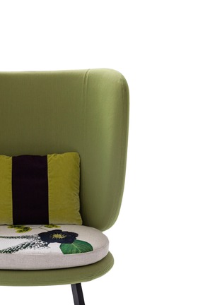 Detail View - Click To Enlarge - MOROSO - Ayub chair – Green