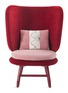 Main View - Click To Enlarge - MOROSO - Ayub armchair – Red