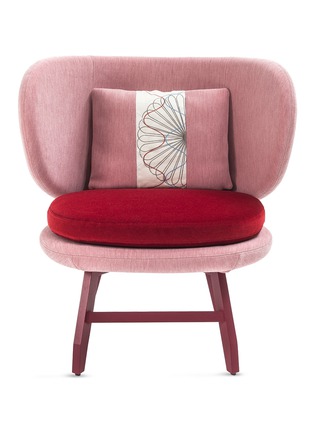 Main View - Click To Enlarge - MOROSO - Ariel small armchair – Red