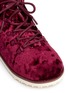 Detail View - Click To Enlarge - AKID - 'Jasper' velvet kids boots