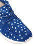Detail View - Click To Enlarge - AKID - 'Stone Plus Sign' embroidered kids moccasins