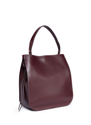 Figure View - Click To Enlarge - MULBERRY - 'Amberle' detachable pouch leather tote