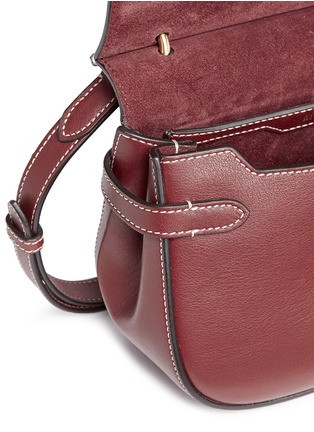 Detail View - Click To Enlarge - MULBERRY - 'Amberley' small calfskin leather satchel