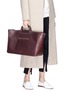 Front View - Click To Enlarge - MULBERRY - 'Brimley' calfskin leather tote