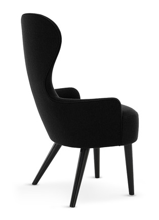 Detail View - Click To Enlarge - TOM DIXON - Wingback dining chair