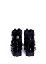 Back View - Click To Enlarge - STELLA LUNA - 'Backpack' patent leather shearling snow boots