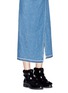 Figure View - Click To Enlarge - STELLA LUNA - 'Backpack' patent leather shearling snow boots