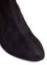 Detail View - Click To Enlarge - STELLA LUNA - Turnlock zip knee high suede boots