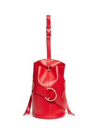 Main View - Click To Enlarge - 10142 - 'Medium B Bag' in nappa leather