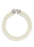 Main View - Click To Enlarge - KENNETH JAY LANE - Glass crystal pavé starburst glass pearl necklace