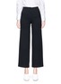 Main View - Click To Enlarge - HELEN LEE - Side slit wool culottes