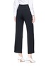 Figure View - Click To Enlarge - HELEN LEE - Side slit wool culottes