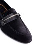 Detail View - Click To Enlarge - 10176 - Horsebit velvet loafers