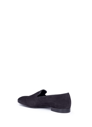 Figure View - Click To Enlarge - 10176 - 'Double Monk' stud suede loafers