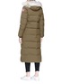 Figure View - Click To Enlarge - CANADA GOOSE - 'Mystique' coyote fur hooded long down puffer parka