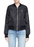 Main View - Click To Enlarge - 73404 - 'Stay Weird' embroidered padded bomber jacket
