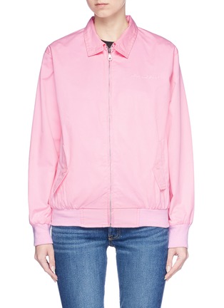 Main View - Click To Enlarge - 73404 - 'Girls Girls Girls' embroidered twill jacket