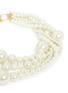 Detail View - Click To Enlarge - KENNETH JAY LANE - Five row glass pearl necklace