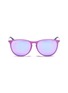 Main View - Click To Enlarge - RAY-BAN - 'Izzy' rubberised frame junior mirror sunglasses