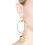 Figure View - Click To Enlarge - MOUNSER - 'Solstice' detachable charm drop mismatched earrings