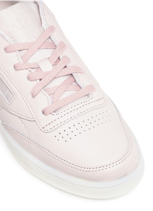 Detail View - Click To Enlarge - REEBOK - 'Club C 85' leather sneakers