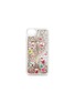 Main View - Click To Enlarge - CASETIFY - Christmas floaty glitter iPhone 6/6s/7/8 case