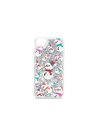 Main View - Click To Enlarge - CASETIFY - Snowman glitter iPhone 6/6s/7/8 case