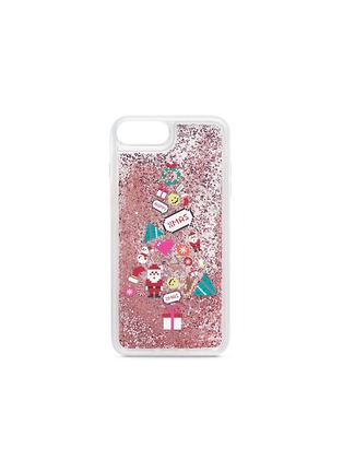 Main View - Click To Enlarge - CASETIFY - Christmas tree glitter iPhone 6/6s/7/8 Plus case