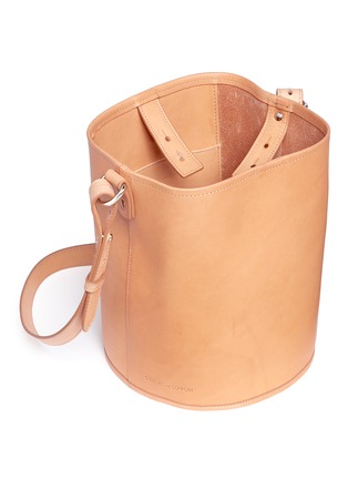  - CREATURES OF COMFORT - Small leather bucket bag