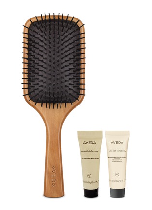 Main View - Click To Enlarge - AVEDA - Paddle Brush and Hair Care Set