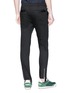 Back View - Click To Enlarge - 73088 - Twill stirrup jogging pants