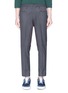 Main View - Click To Enlarge - 73088 - Contrast panel twill pants