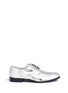 Main View - Click To Enlarge - - - Pixelate effect mirror leather Oxfords