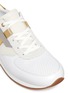 Detail View - Click To Enlarge - - - 'Active' leather trim mesh sneakers