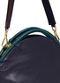  - A-ESQUE - 'Petal Pure Mini' colourblock leather bag