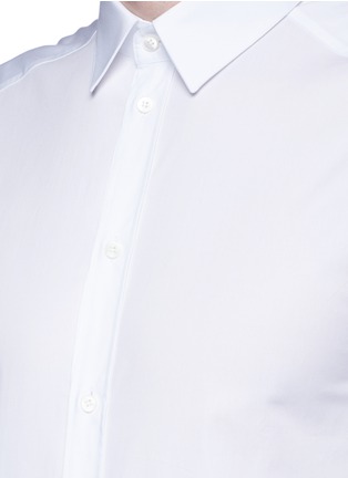 Detail View - Click To Enlarge - - - 'Gold' cotton poplin shirt
