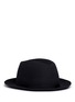 Main View - Click To Enlarge - LOCK & CO - 'Voyager' rollable trilby hare furfelt hat