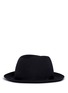 Figure View - Click To Enlarge - LOCK & CO - 'Voyager' rollable trilby hare furfelt hat