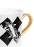 Detail View - Click To Enlarge - CHERRY SWEET X LANE CRAWFORD - Printed letter mug – X
